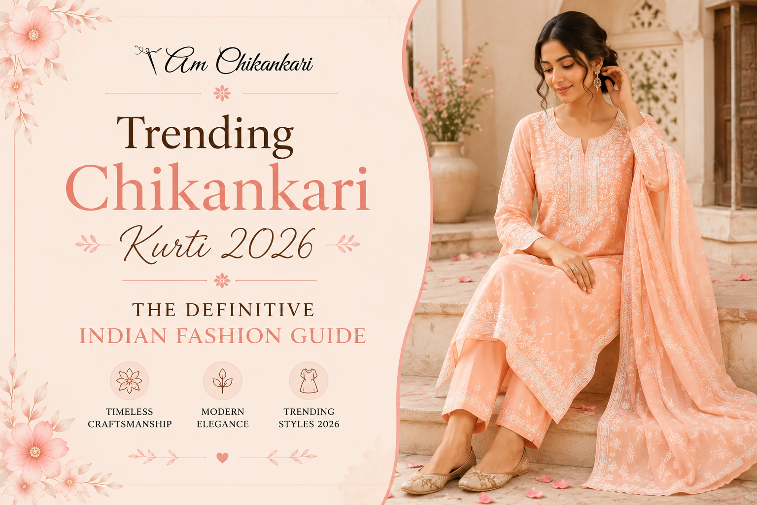 Trending Chikankari Kurti 2026 - The Definitive Indian Fashion Guide